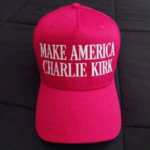 Trump Turning Point TPUSA Make America Charlie Kirk Hat Officially Licenced