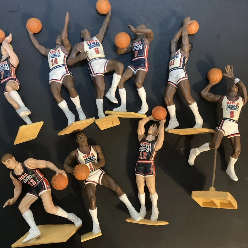 Equipo Años 90 EE. UU. Juegos Olímpicos Nacionales de Baloncesto Dream Team Usado Estado, Todo el Equipo Foto 2 de 4