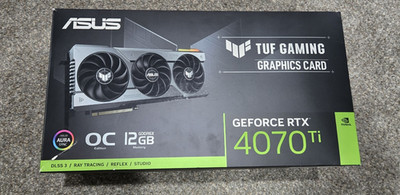 ASUS TUF Gaming GeForce RTX 4070 Ti OC 12GB GDDR6X