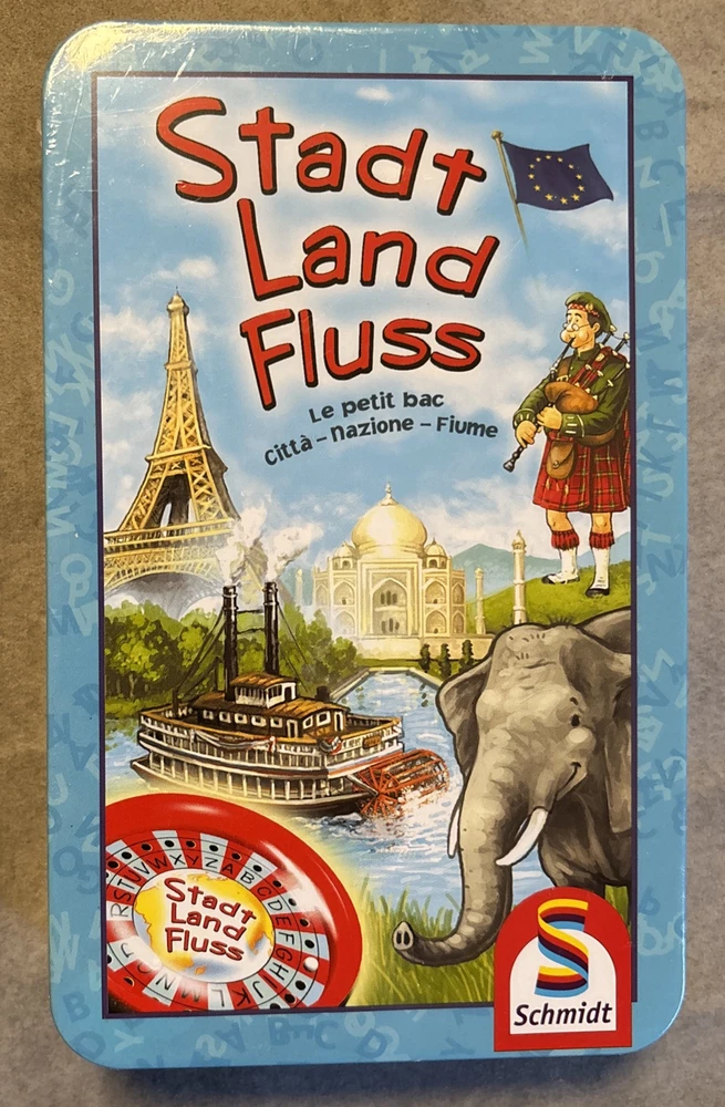 Stadt Land Fluss, Ravensburger, Neu in Blechdose Original verpackt
