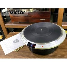 VICTOR TT-81 DirectDrive Turntable w/Manual and RubberMat Test Completed Working
