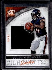 2016 Crown Royale Jordan Howard Rookie Silhouettes Jerseys