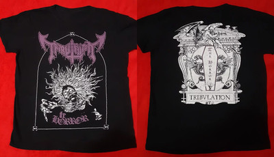 Tribulation Band The Horror Ablum T-shirt All S to 5XL NZL787