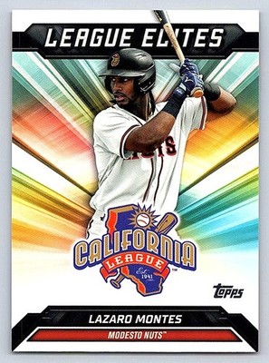 LAZARO MONTES  2025 TOPPS PRO DEBUT LEAGUE ELITES INSERT #LE-16