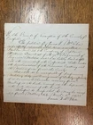 1862 Civil War -CONFEDERATE Document - 91st VIRGINIA MILITIA - James T. McGhee