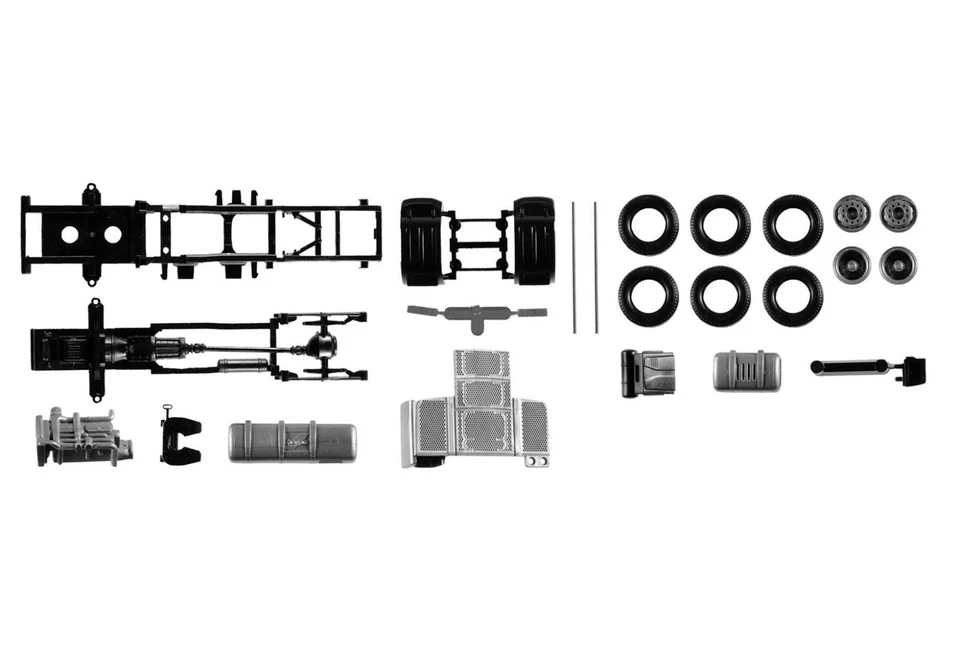 HERPA Teileservice 1:87 Lkw Fahrgestell DAF XF Euro6 H0 084567 - Bild 4 von 4