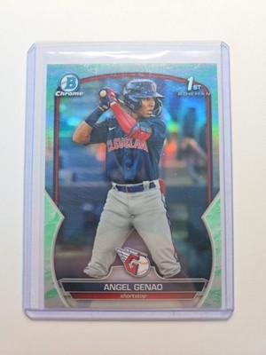 Angel Genao 2023 Bowman Chrome Lunar Refractor Angels