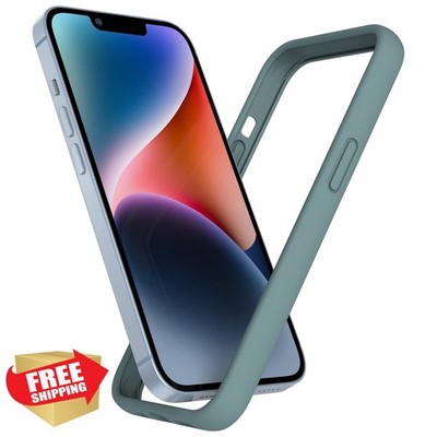 K TOMOTO Compatible with iPhone 14 Plus Bumper Case (6.7 Inch), Liquid Silico...