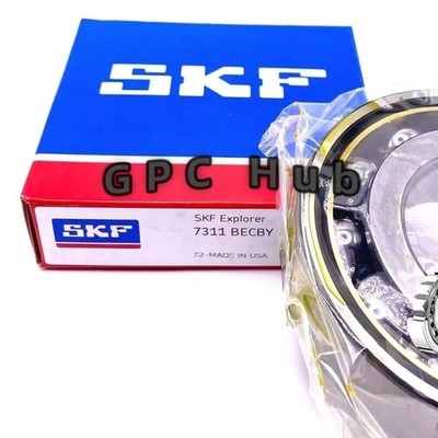 1PC NEW   7311 BECBY single row angular contact   bearing  Fast shipment #nm