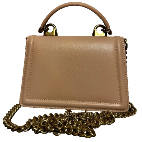 Bolso Dolce & Gabbana Devotion - Cuero Acolchado Rosa, Excelente Estado Foto 4 de 4