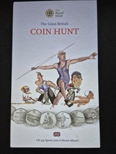 50p 2012 London Olympics The Great British Coin Hunt FULL SET + MEDALIAN 