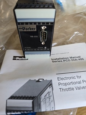 Parker PCD00A-400-19 Electronic Module for Proportional Pressure/Throttle Valves