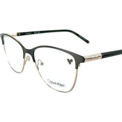 Calvin Klein CK5464 Womens Metal Eyeglass Frame 001 Black 53-16
