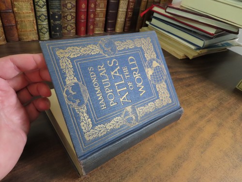 Hammond's Popular Atlas of the World 1924 HC Hammond & Co Inc - Picture 6 of 24