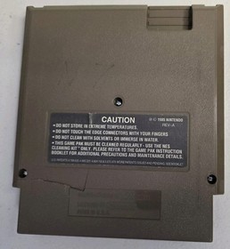 Nintendo NES: WWF WrestleMania: Steel Cage Challenge Cartridge - Crack Tape