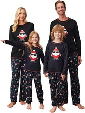 Ekouaer pijamas de navidad para familia 2023 Christmas Family Pajamas Sets Xm...