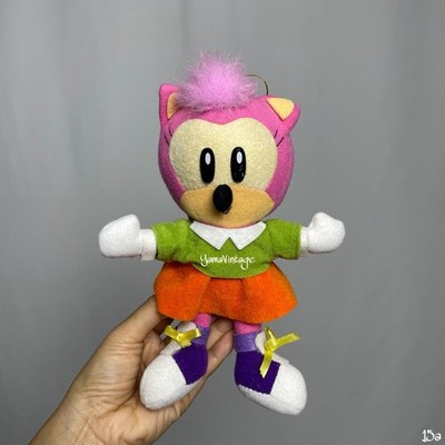 Sonic the Hedgehog Amy Rose Plush 8'' SEGA Vintage 1993s Rosy the Rascal