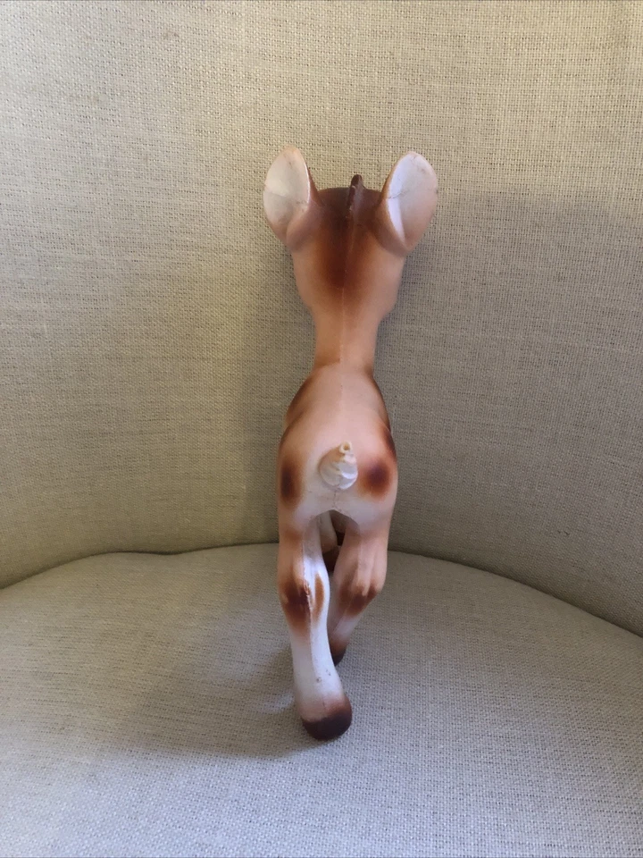 Jouet pouet en plastique Walt Disney Bambi 1959 vintage - Photo 4/4