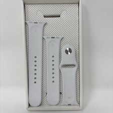 Apple Brand White Silicone Sport Apple Watch Band S/M and M/L 40 MM