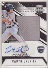 2017 Elite Extra Edition USA Collegiate Silhouette 3/99 Cadyn Grenier Auto 9pd