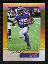 2019 Chronicles Score Update Rookies Gold Zone 47/50 Alexander Mattison 0d44
