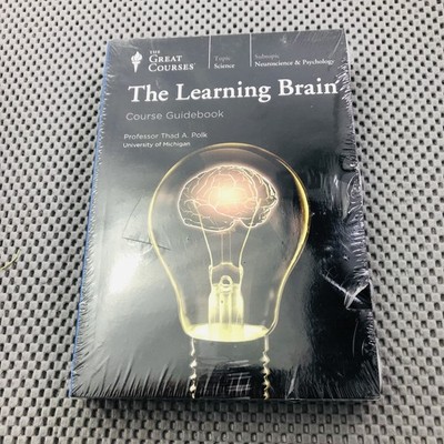 The Great Courses: The Learning Brain (DVD, 2018, 4 Disc Set & Guidebook)
