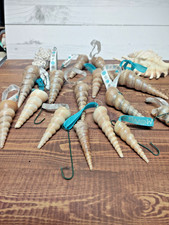 Lot of 17 Seashells/Ornaments - Holiday Decor Beach Ocean - Hanging and Tabletop