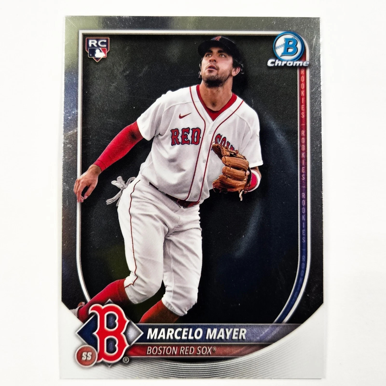 2025 Bowman Chrome #39 Marcelo Mayer Red Sox