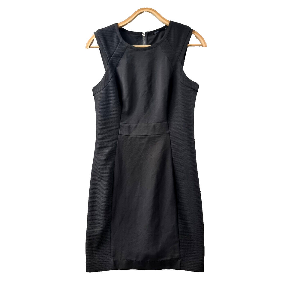 TOKITO Dress Womens Size 10 Black Stretch Knit Sleeveless Bodycon Round Neck