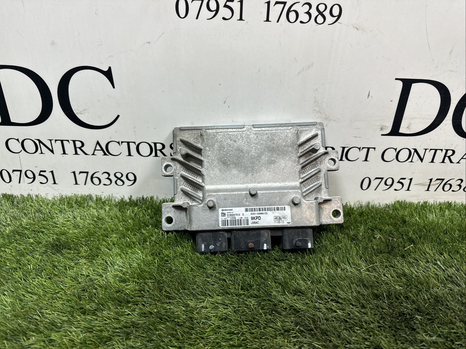 FORD FIESTA 2011 3DR 1.2 MK7 ENGINE CONTROL UNIT ECU AV21-12A650-CD