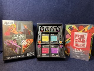 Unmatched: Buffy the Vampire Slayer Restoration/Mondo Board Game Complete