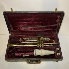 1934 NY Bach Stradivarius Bb Trumpet 2122 7-10-62 Pre-War Estate Project Bundle