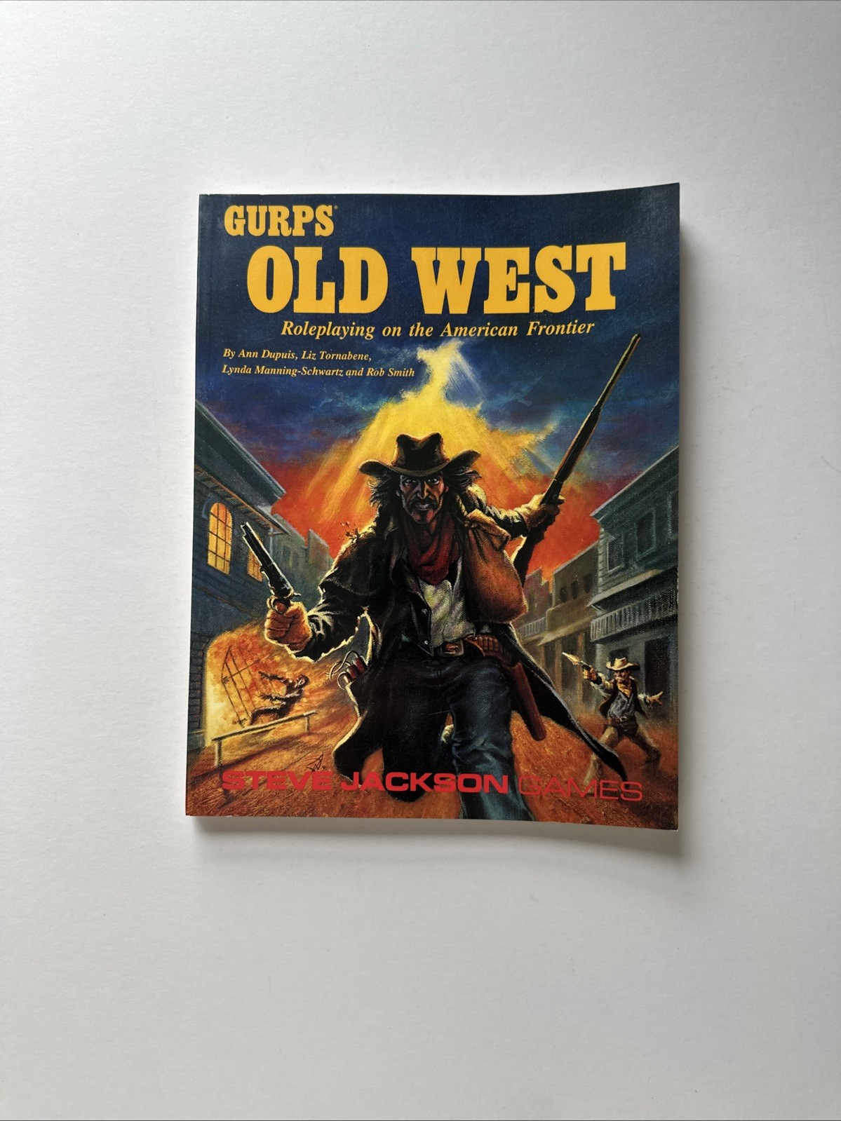 Gurps Old West Steve Roleplaying American Frontier RPG Book 1991 #6044
