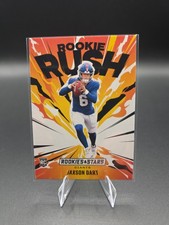 Jaxson Dart 2025 Panini Rookies & Stars Rookie Rush #6 Giants  
