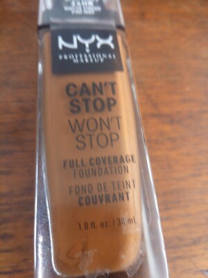 NYX Professional Makeup Can't Stop Won't Stop 24HR Full Coverage Foundation 