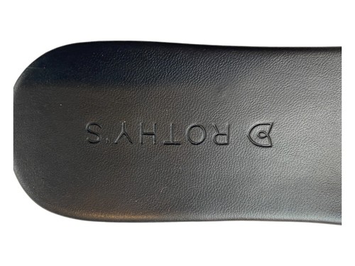 Sandalias Rothys The Knot negras sin cordones planas entrecruzadas para mujer talla 9,5 nuevas sin caja - Imagen 7 de 9