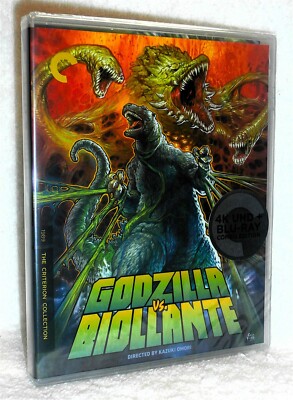 Godzilla Vs Biollante (4K/Blu-ray, 2025 CRITERION) monster kaiju action thriller