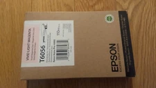 2017 GENUINE EPSON T6056 VIVID LIGHT MAGENTA K3 INK STYLUS PRO 4880 110ml SEALED