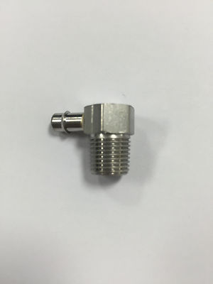 303-SS elbow fitting 1/8 NPT male thread to barb .170'' ID tubing