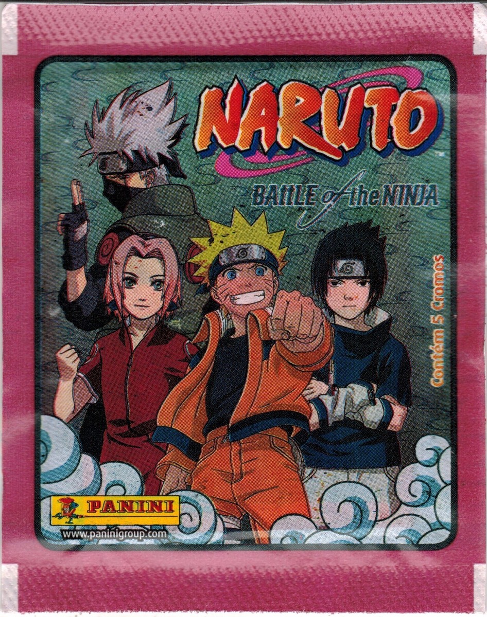 Brazil 2002 Panini Naruto Battle of the Ninja Sticker Pack | eBay