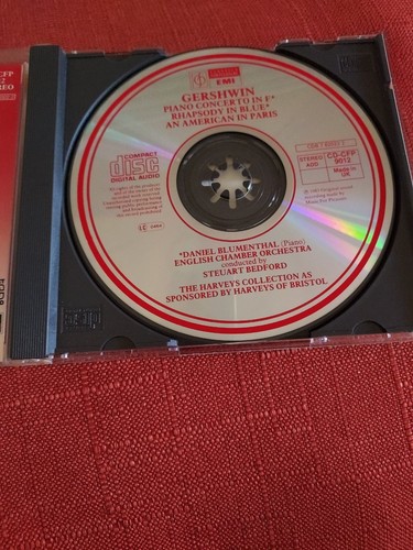 Gershwin Rhapsody In Blue Piano Concerto In F An American In Paris Blumenthal CD - Picture 3 of 4