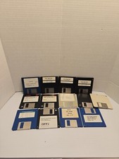 Vintage Various 3.5" Floppy Disks - Lot Of 13 - Sony Canon Driver Microsoft