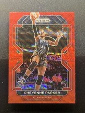 2022 Prizm WNBA Base Ruby Wave #83 Cheyenne Parker - Atlanta Dream