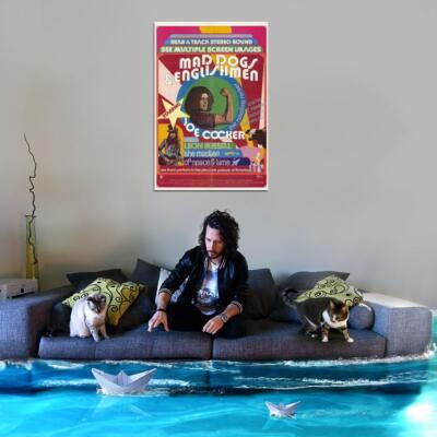 70629 Mad Dogs and Englishmen Joe Cocker Rita Coolidge Wall 16x12