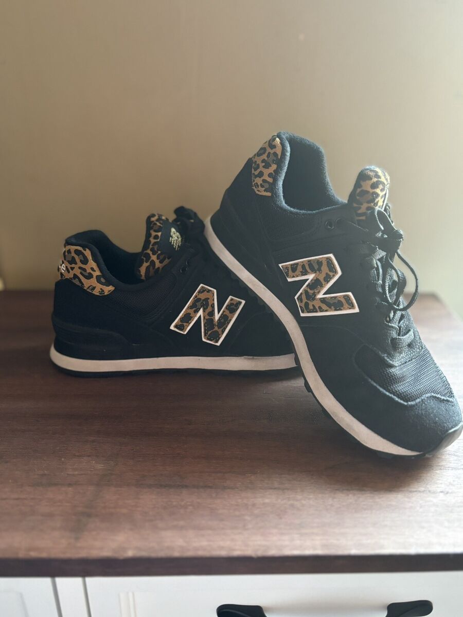 Size 8 - New Balance 574 Black And Leopard | eBay Size 8 - New Balance 574 Black And Leopard | eBay