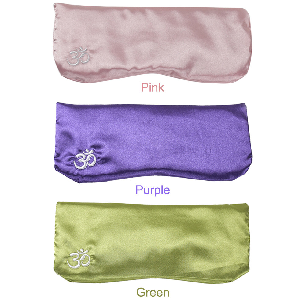 Soft Meditation Massage Aids Iyengar Yoga Eye Masks Cassia Lavender Eye