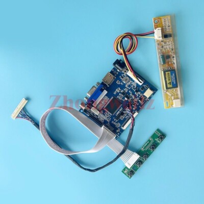 For HT14X19-100/300 1-CCFL 1024x768 LVDS 30-Pin HDMI+VGA+AV Controller Board Kit