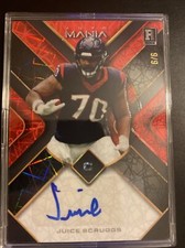 2023 Wild Card Auto Mania Pro Football RC Rookie 6 /6 ebay 1/1 Juice Scruggs