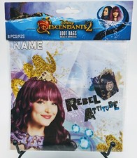 Disney Descendants 2 Party Favors Loot Bag 8 Per Package 