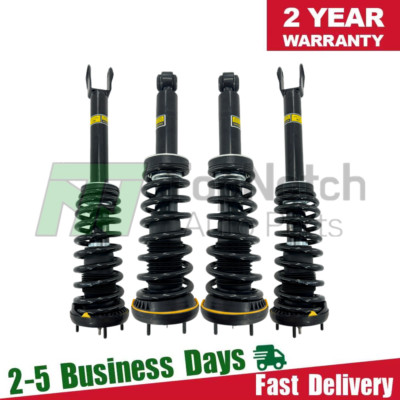 4X Front Rear Shock Struts Assys Without Electric Fit Jaguar XF RWD 2009-2015